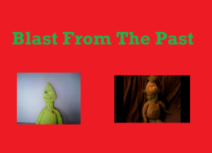 Stuffies Blast From the Past